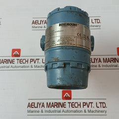 Rosemount 2051Cd3A22A1As1D4K5M5Q4Df Hart Pressure Transmitter 4-20Ma 1.0.1