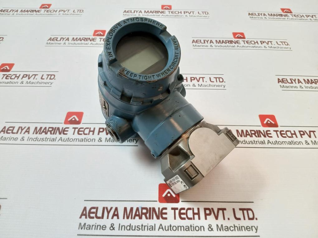 Rosemount 2051Cd3A22A1As1D4K5M5Q4Df Hart Pressure Transmitter 4-20Ma 1.0.1