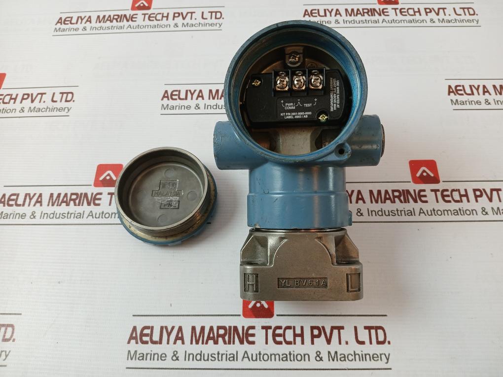 Rosemount 2051Cd3A22A1As1D4K5M5Q4Df Hart Pressure Transmitter 4-20Ma 1.0.1