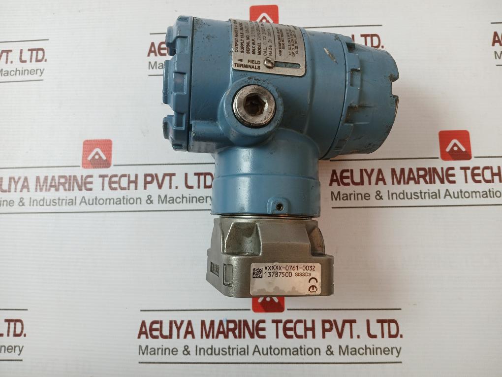 Rosemount 2051Cd3A22A1As1D4K5M5Q4Df Hart Pressure Transmitter 4-20Ma 1.0.1