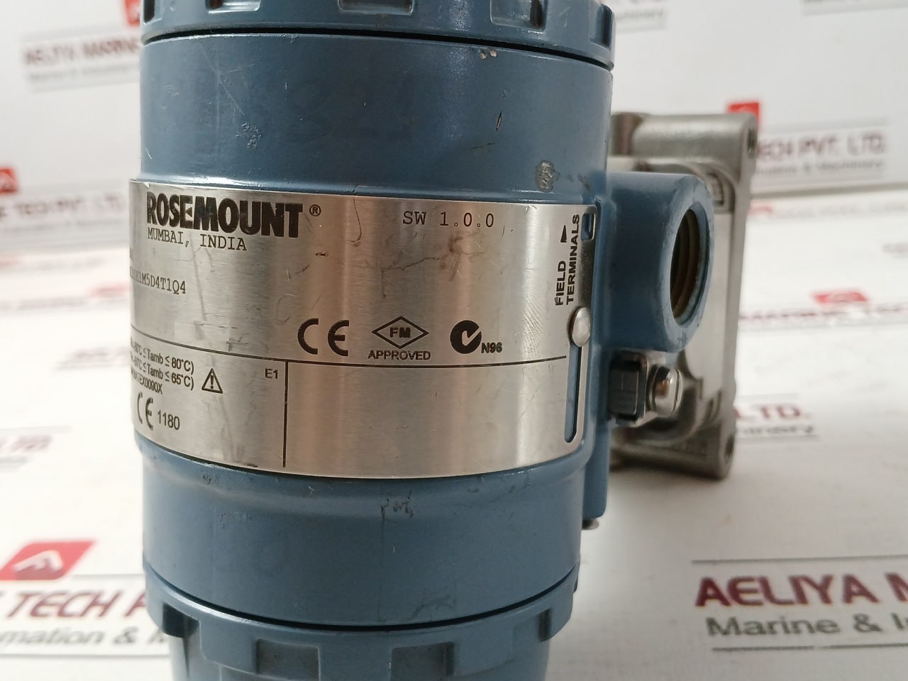Rosemount 2051Cg1A02A1Ah2B1E1M5D4T1Q4 Pressure Transmitter 0.9Psi/0.062 Bar