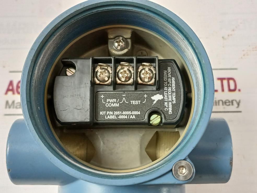 Rosemount 2051Cg1A02A1Ah2B1E1M5D4T1Q4 Pressure Transmitter 0.9Psi/0.062 Bar