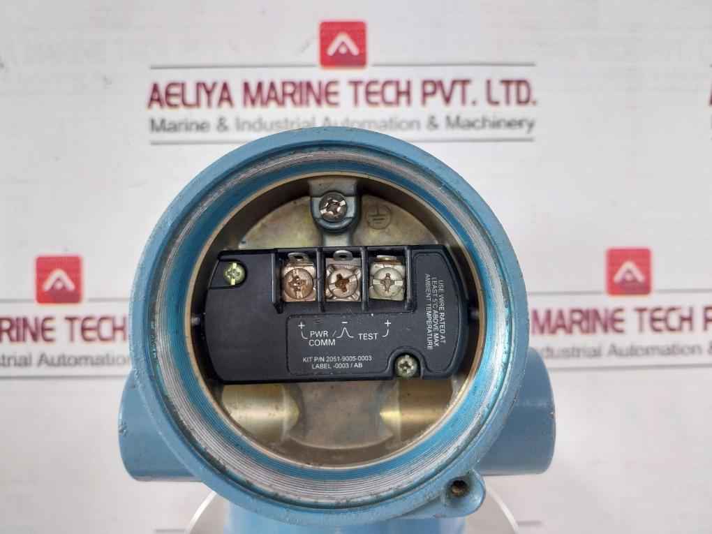 Rosemount 2051Cg2A22A1As1I1M5D4Q4 Pressure Transmitter 9Psi/0.62Bar 10.5-30.0Vdc