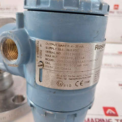 Rosemount 2051Cg2A22A1As1I1M5D4Q4 Pressure Transmitter 9Psi/0.62Bar 10.5-30.0Vdc