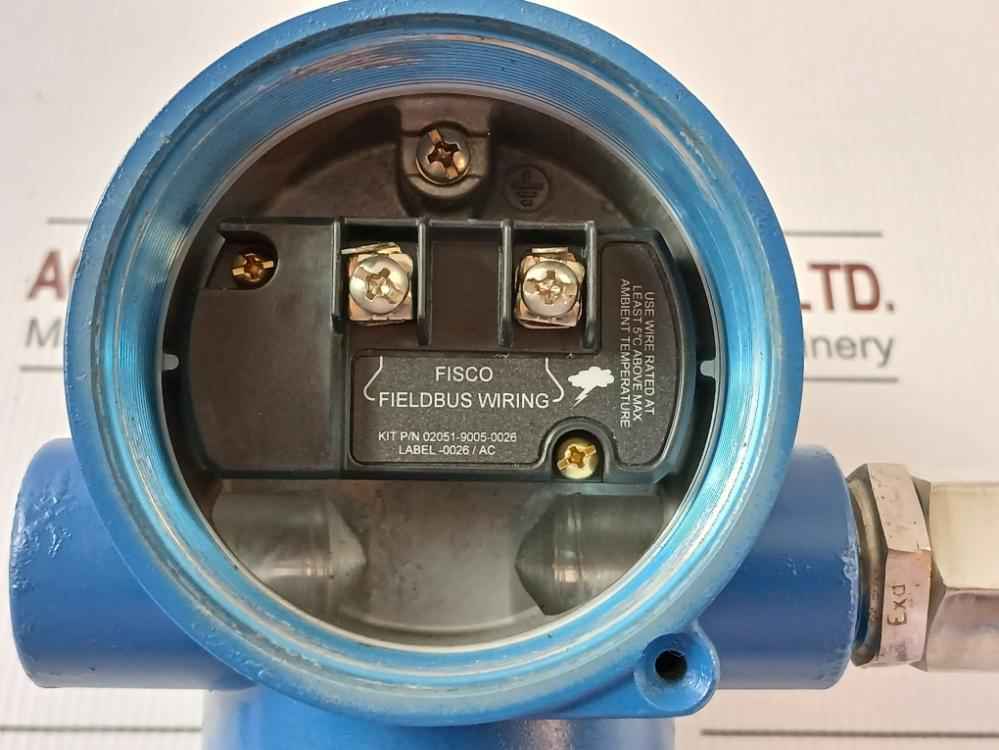 Rosemount 2051Cg4F02A1Awr5Fc1Am5Q4 Pressure Transmitter 275 Psi/19.0Bar