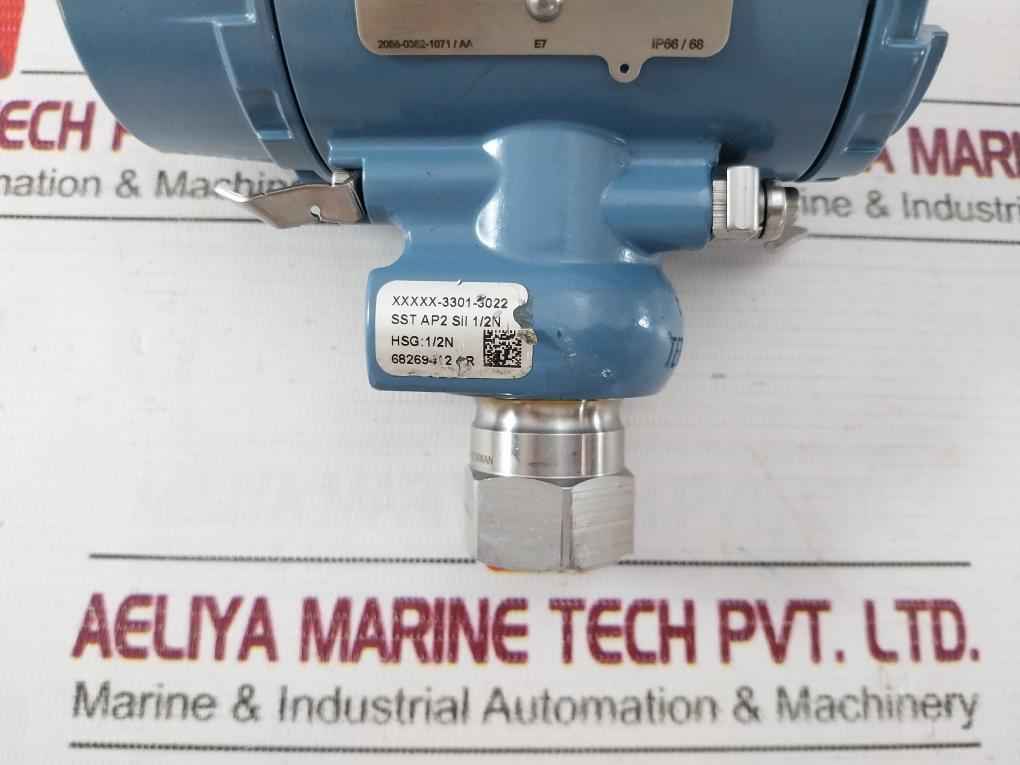 Rosemount 2051Ga2A2B21Ae7M4D4Q4 Hart Pressure Transmitter 150Psia/10.3Bara