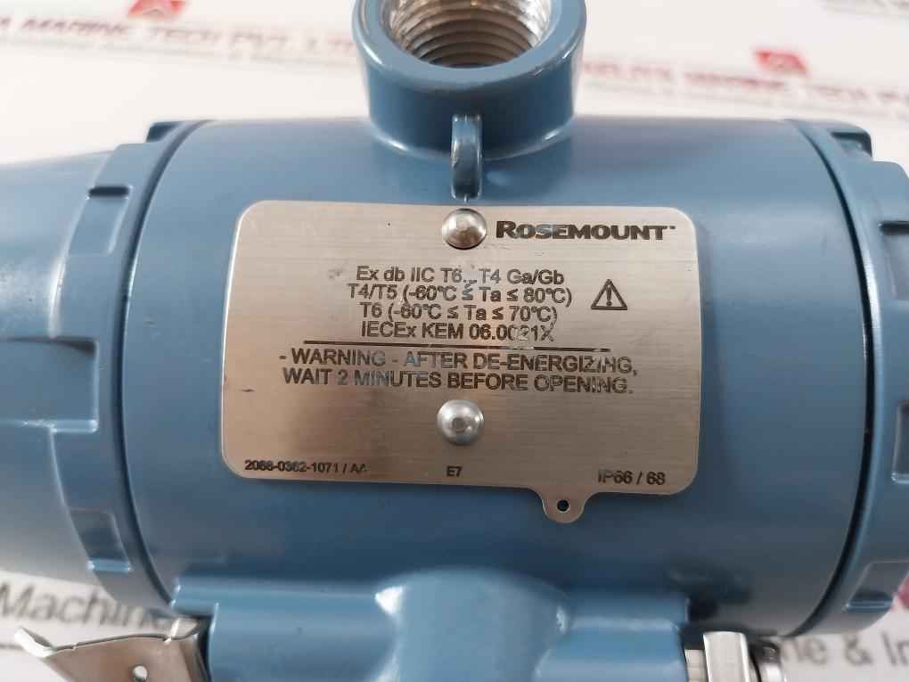 Rosemount 2051Ga2A2B21Ae7M4D4Q4 Hart Pressure Transmitter 150Psia/10.3Bara