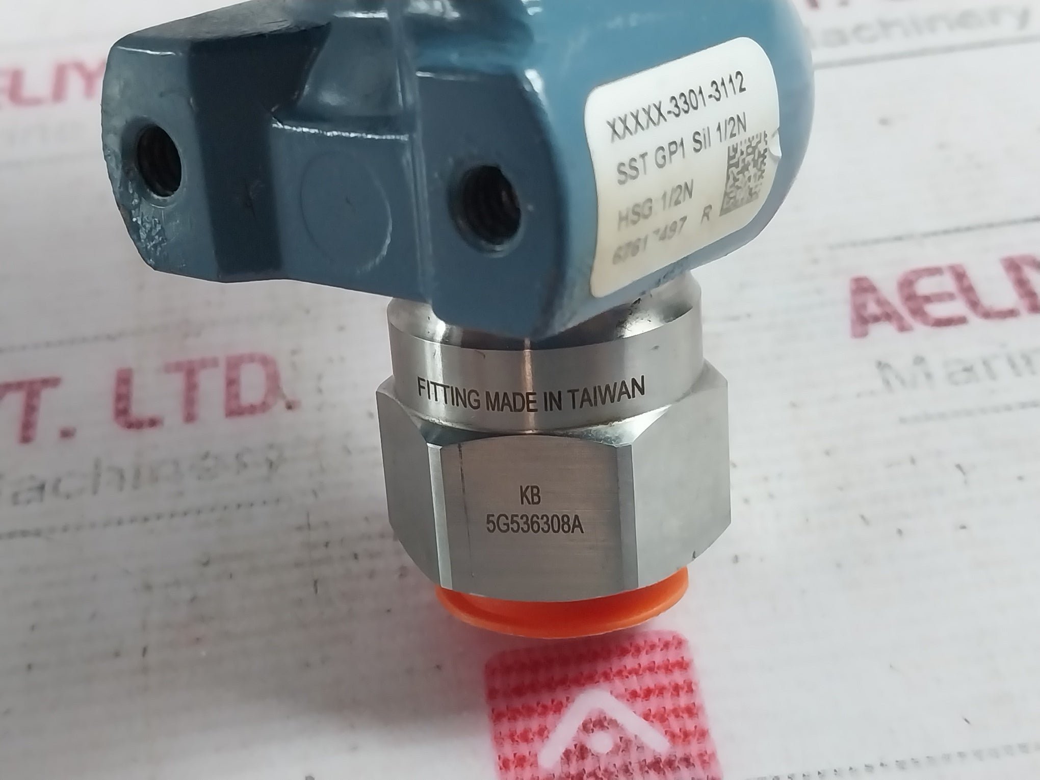 Rosemount 2051Gp1A2B21Ab4Q4D4M5 Pressure Transmitter 30Psi/2.07Bar Kb 5G536308A