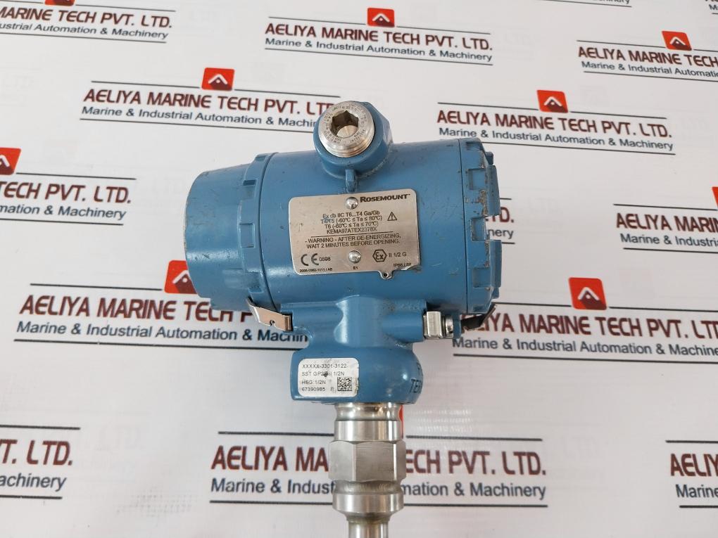 Rosemount 2051GP2A2B21AS1E1Q4D4M5 Pressure Transmitter 03031-0332-0015