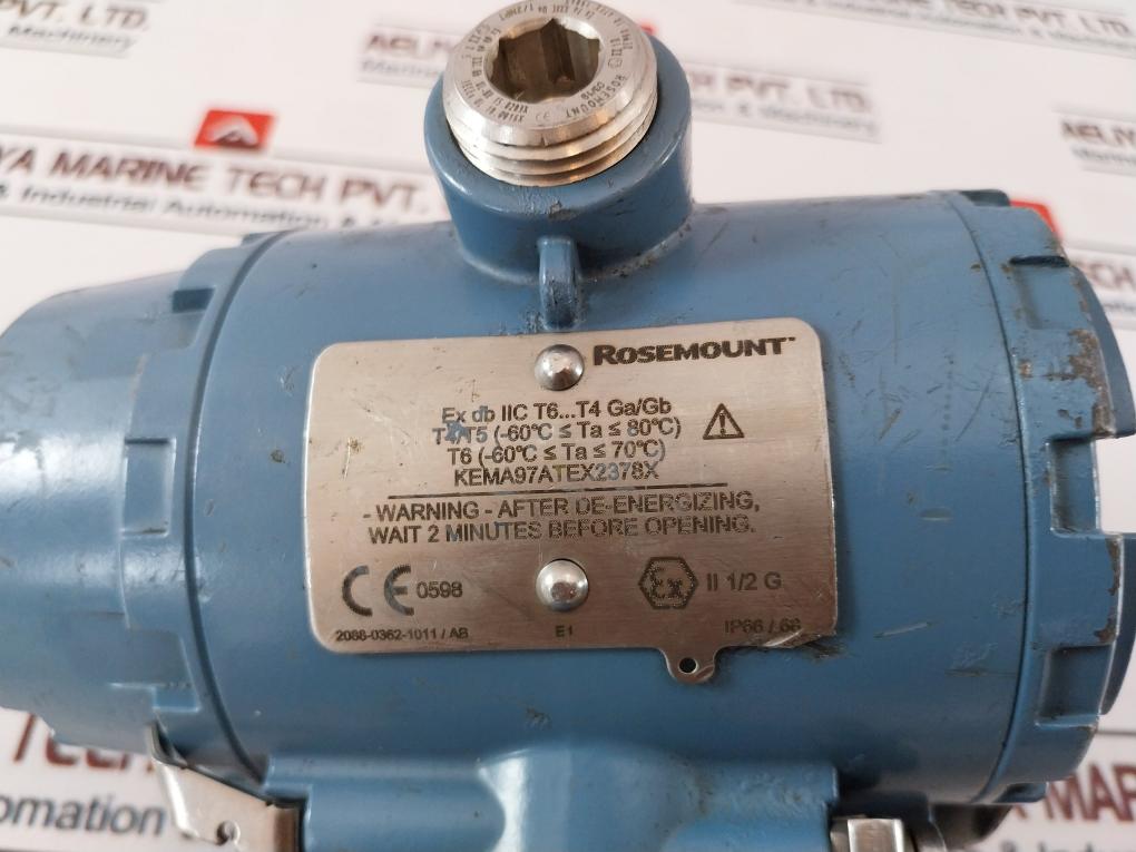 Rosemount 2051GP2A2B21AS1E1Q4D4M5 Pressure Transmitter 03031-0332-0015