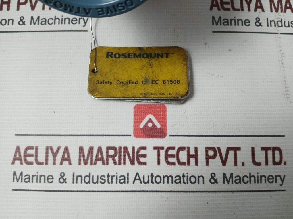 Rosemount 2051Gp2A2B21As1E1Q4Q8D4M5Qt Hart Pressure Transmitter 150Psi/10.3 Bar