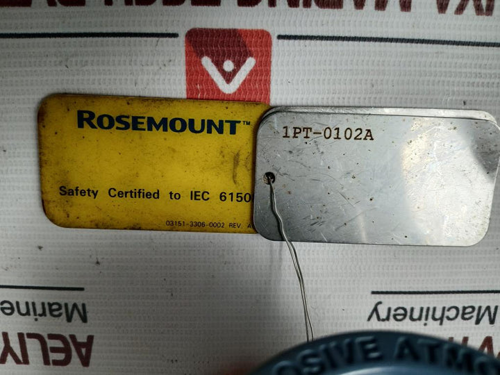 Rosemount 2051Gp2A2B21As1E1Q4Q8D4M5Qt Hart Pressure Transmitter 150Psi/10.3 Bar