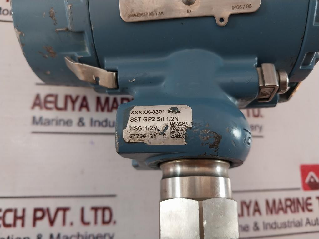 Rosemount 2051Gp2A2B21As1E7Q4D4M5 Pressure Transmitter Ip66/68