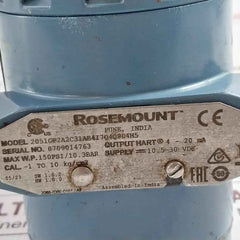 Rosemount 2051Gp2A2C31Ab4I7Q4Q8D4M5 Pressure Transmitter 10.5-30 Vdc 4-20 Ma