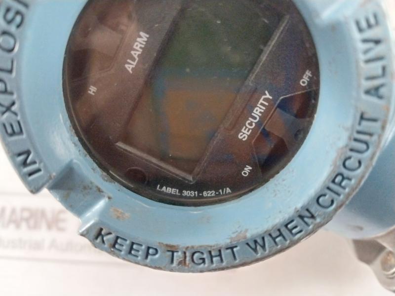 Rosemount 2051L3Aa4Fd21Aam5D4Q4 Hart Pressure Transmitter 4-20Ma 275 Psi/19.0Bar