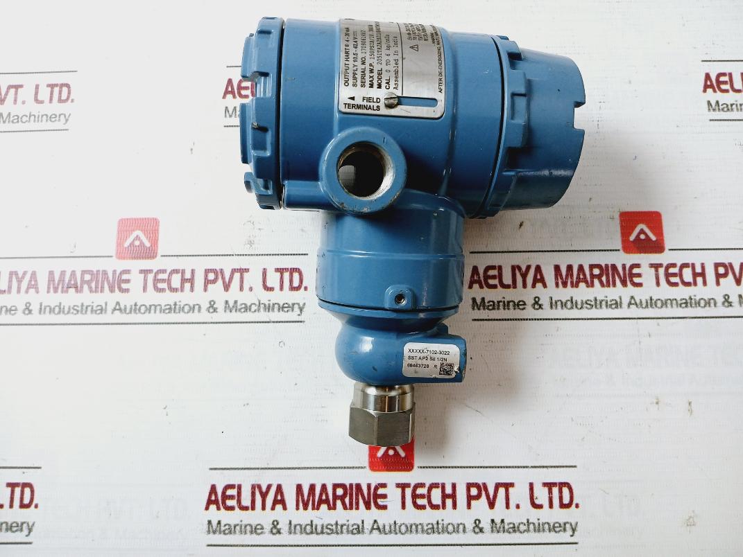 Rosemount 2051Ta2A2B21Ab4E7M5D4Q4 Hart Pressure Transmitter 4-20 Ma