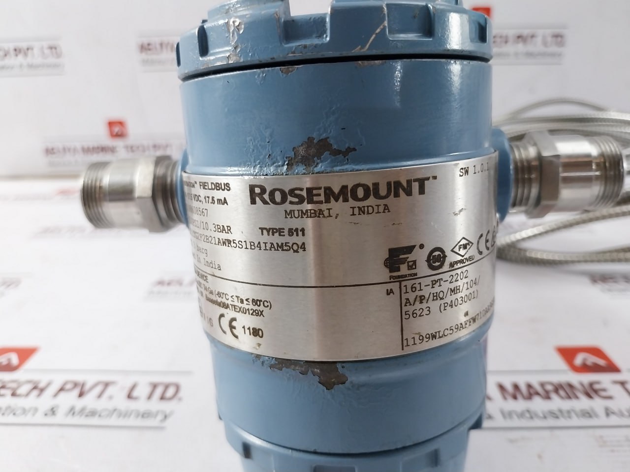 Rosemount 2051Tg2F2B21Awr5S1B4Iam5Q4 Pressure Transmitter 150Psi/10.3Bar Ip66/68