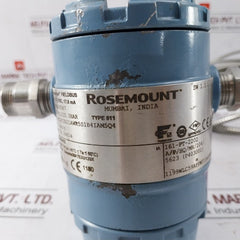 Rosemount 2051Tg2F2B21Awr5S1B4Iam5Q4 Pressure Transmitter 150Psi/10.3Bar Ip66/68