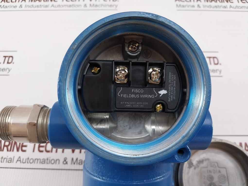 Rosemount 2051cg4f02a1awr5fciam5q4 Fieldbus Pressure Transmitter 275psi/19.0bar