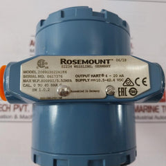 Rosemount 2088G3S22A1K6 Hart Pressure Transmitter 800Psi/5.52Mpa 4-20 Ma