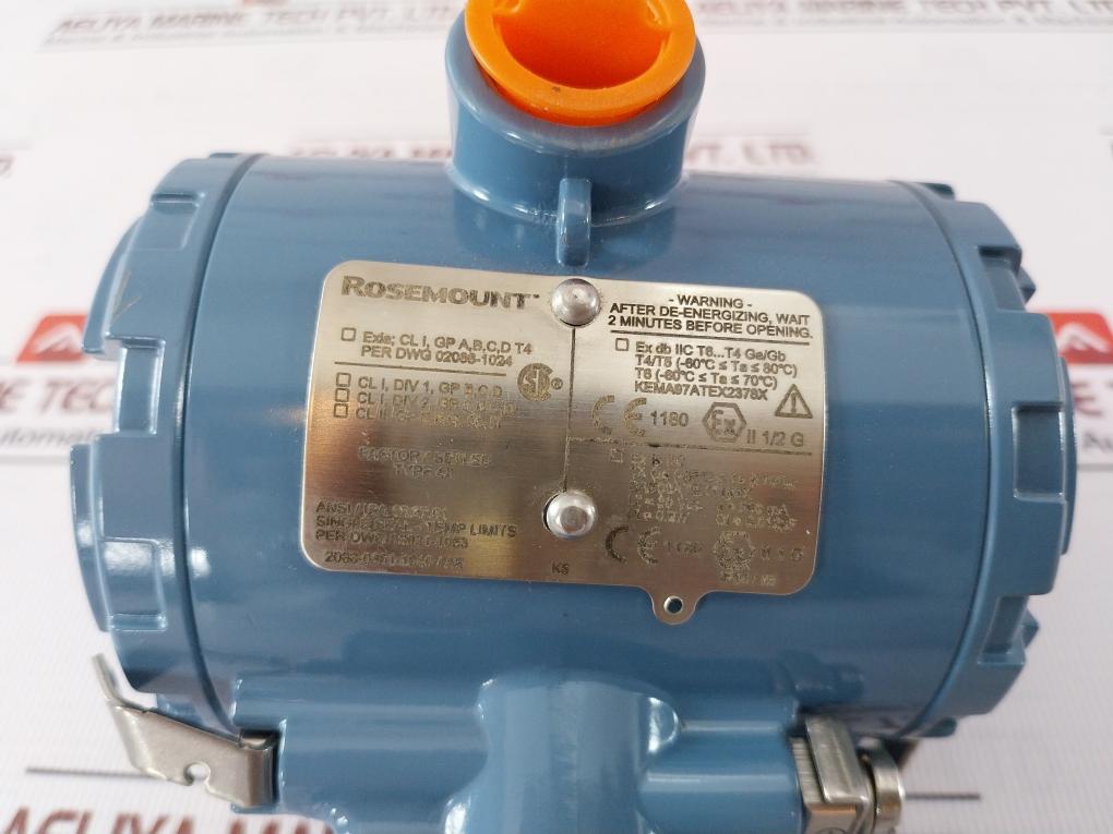 Rosemount 2088G3S22A1K6 Hart Pressure Transmitter 800Psi/5.52Mpa 4-20 Ma