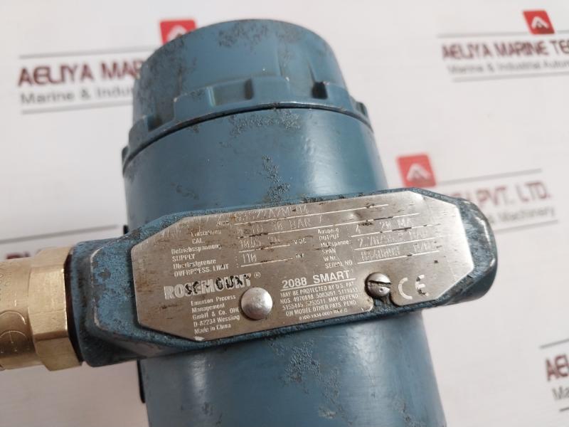 Rosemount 2088 G3S22A2M5Q4 Pressure Transmitter 03031-0332-0003 10.5-36 Vdc