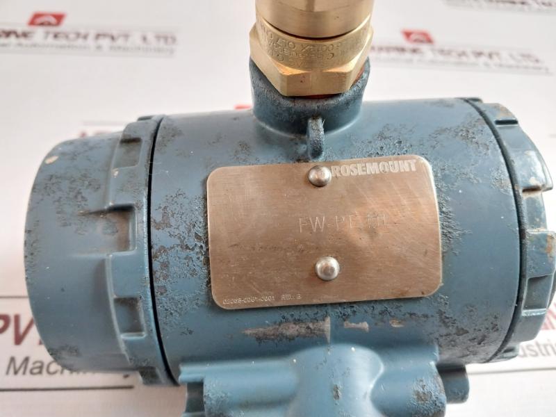 Rosemount 2088 G3S22A2M5Q4 Pressure Transmitter 03031-0332-0003 10.5-36 Vdc