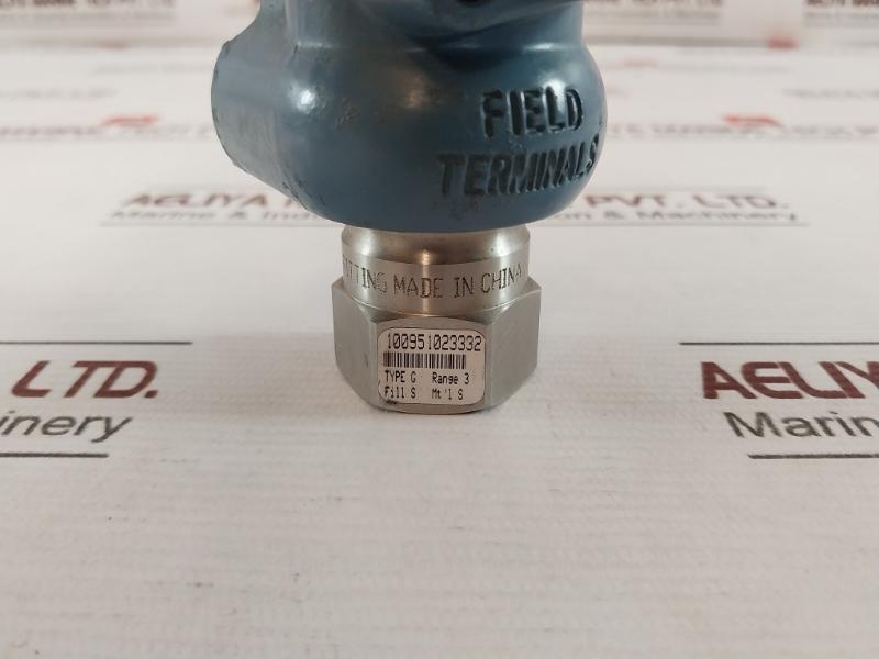 Rosemount 2088 G3S22A2M5Q4 Pressure Transmitter 03031-0332-0003 10.5-36Vdc Rev:C