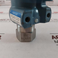 Rosemount 2088 G3S22A2M5Q4 Pressure Transmitter 03031-0332-0003 10.5-36Vdc Rev:C