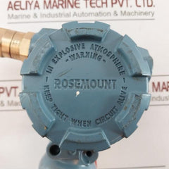 Rosemount 2088 G3S22A2M5Q4 Pressure Transmitter 03031-0332-0003 10.5-36Vdc Rev:C