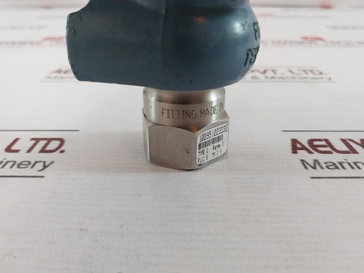 Rosemount 2088 G3S22A2M5Q4 Pressure Transmitter 03031-0332-0003 10.5-36Vdc Rev:C