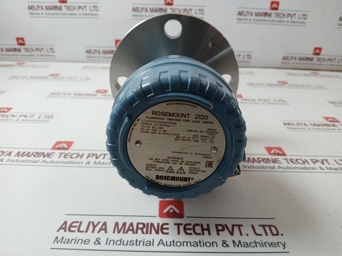Rosemount 2120D2Gv1E1Xm0300Q4 Flameproof Vibrating Fork Level Switch 20-60Vdc