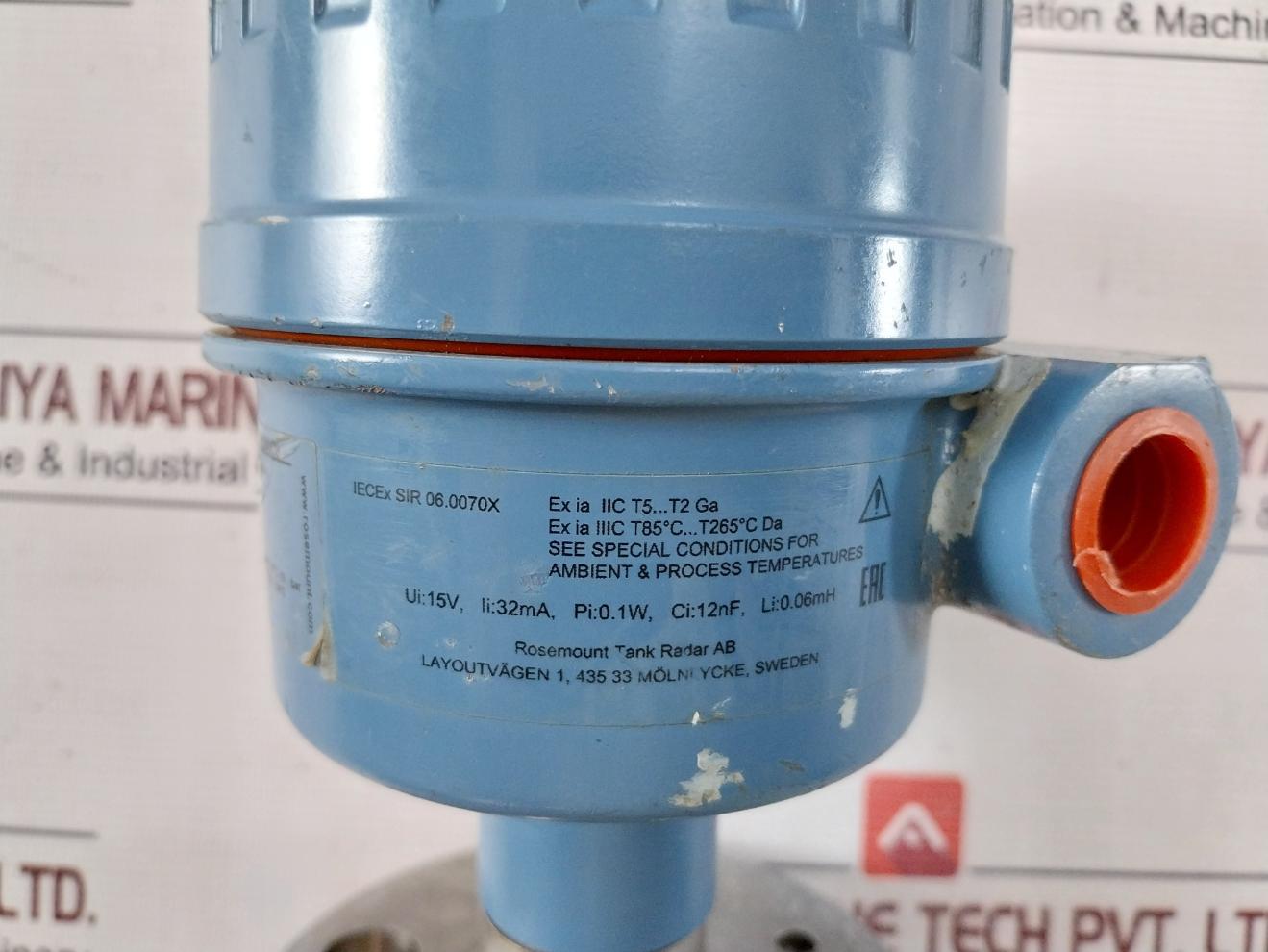 Rosemount 2120 Explosion Proof Vibrating Fork Level Switch 8Vdc 19 Bar