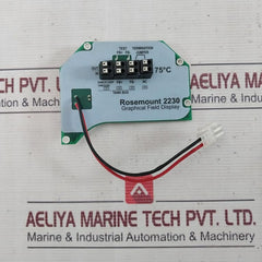 Rosemount 2230 Graphical Field Display R0001371