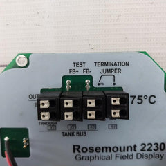 Rosemount 2230 Graphical Field Display R0001371