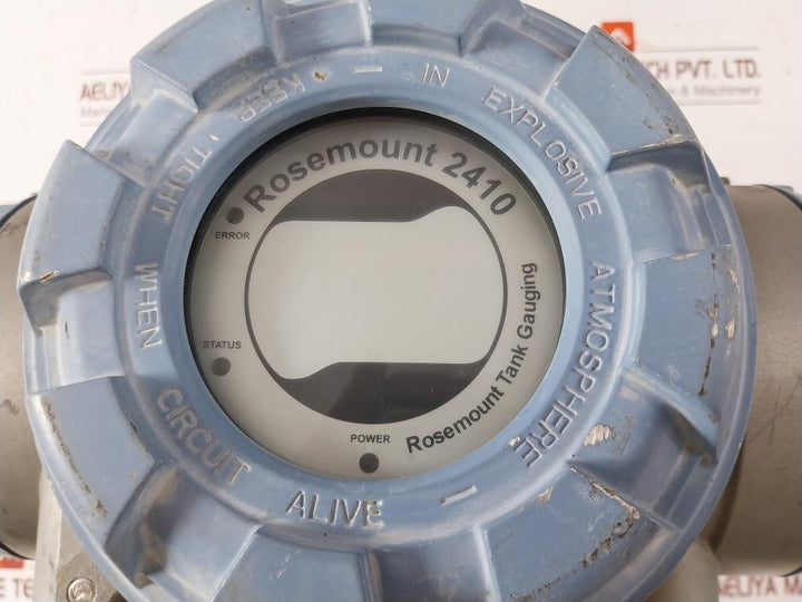 Rosemount 2410-sfr0200Pse70A1P Tank Hub 24-48V 48-240V 50/60Hz, 20W Ip66 Ip67