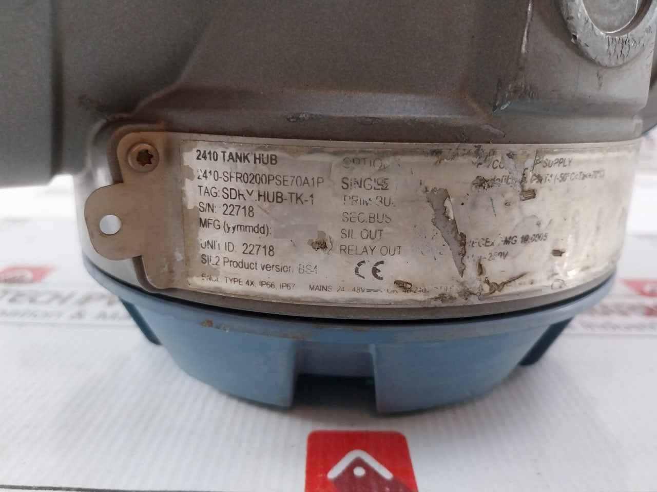 Rosemount 2410-sfr0200Pse70A1P Tank Hub Bs4 Ip67 240V