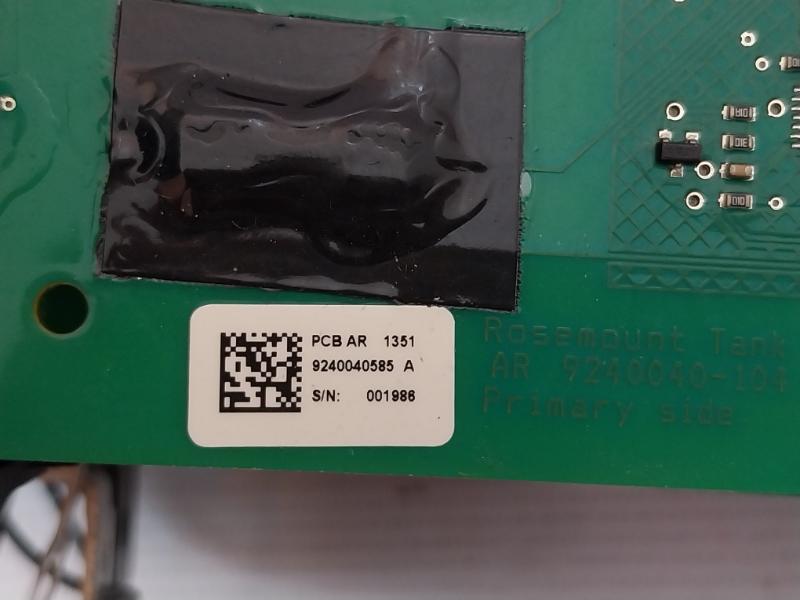 Rosemount 2410 Level Gauge Storage Tank Hub 9240040585 A Ar 9240040-104 A 94V