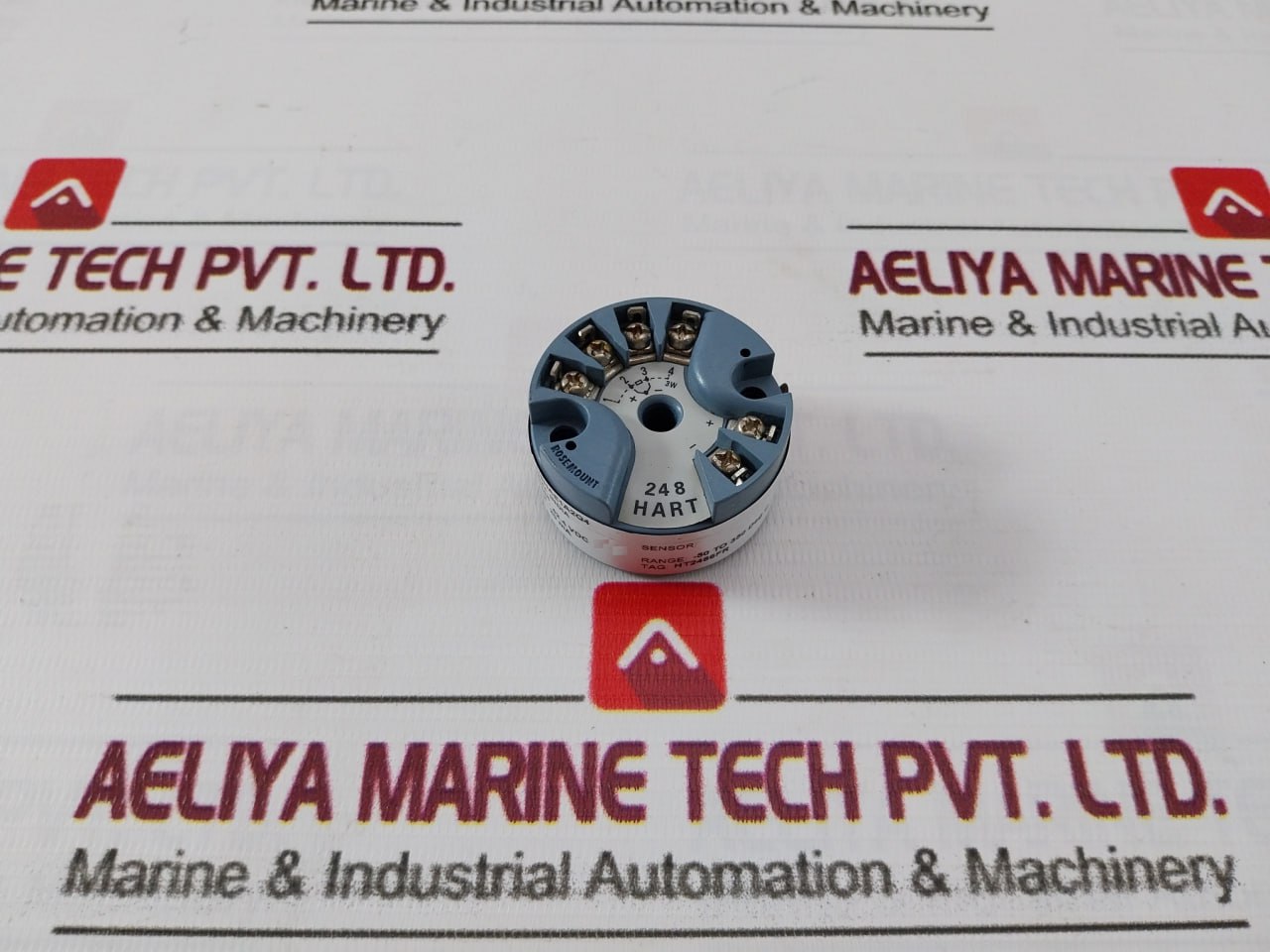 Rosemount 248Hae1A2Q4 Temperature Transmitter 01111-1401-0002 12-42.4 Vdc 4-20Ma