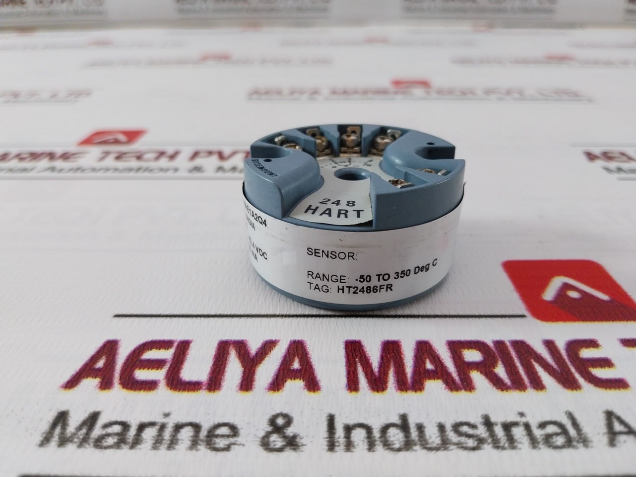 Rosemount 248Hae1A2Q4 Temperature Transmitter 01111-1401-0002 12-42.4 Vdc 4-20Ma