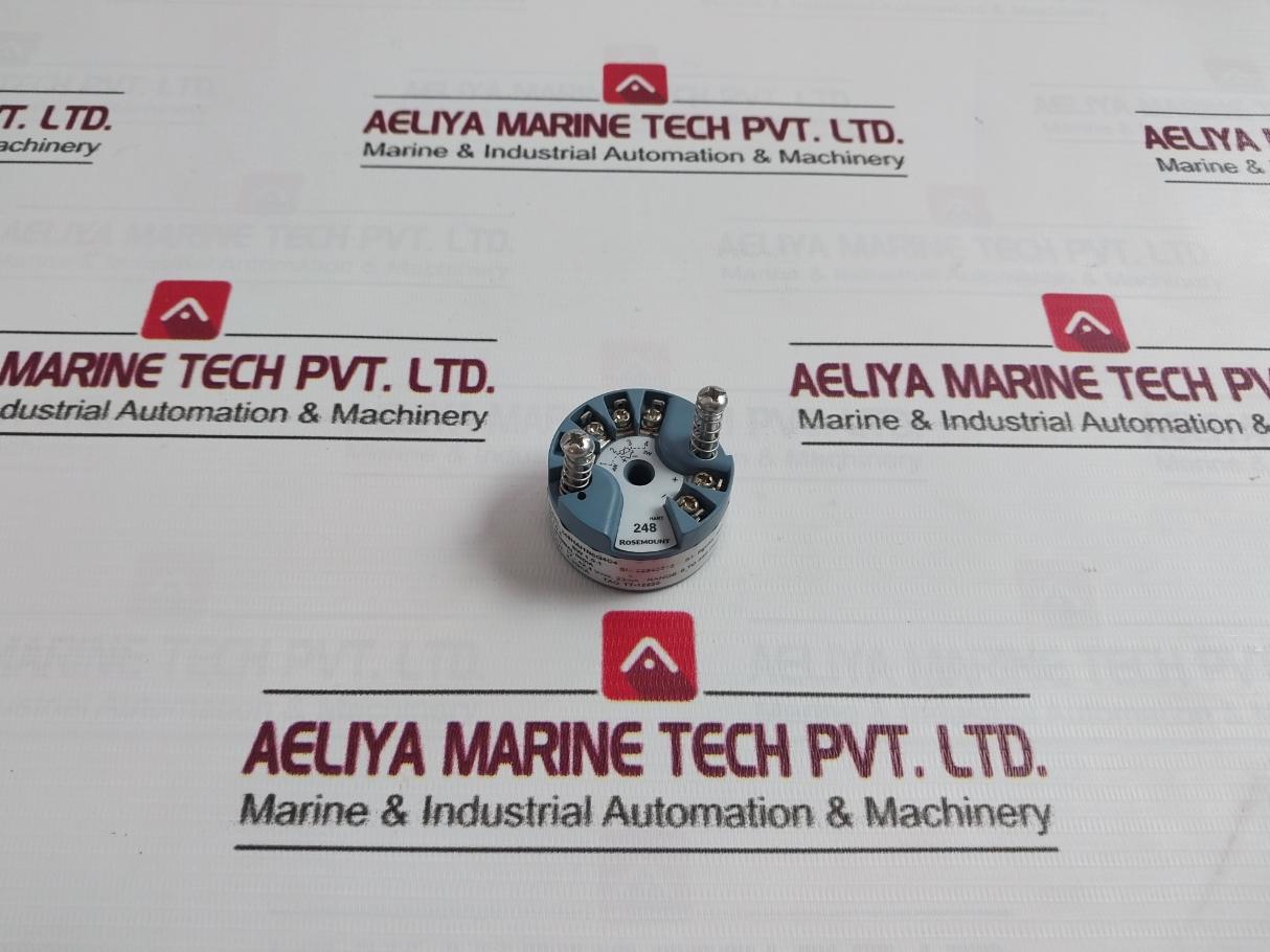 Rosemount 248Hai1N0Q4C4 Temperature Transmitter 00248-7403-0001 Rev: Ab 12-42.4V