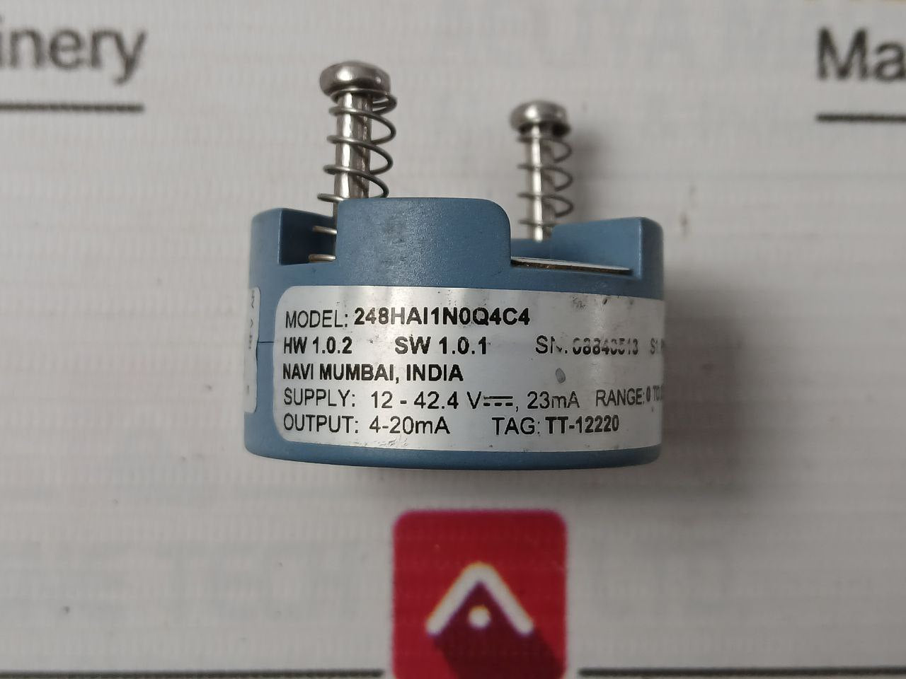 Rosemount 248Hai1N0Q4C4 Temperature Transmitter 00248-7403-0001 Rev: Ab 12-42.4V