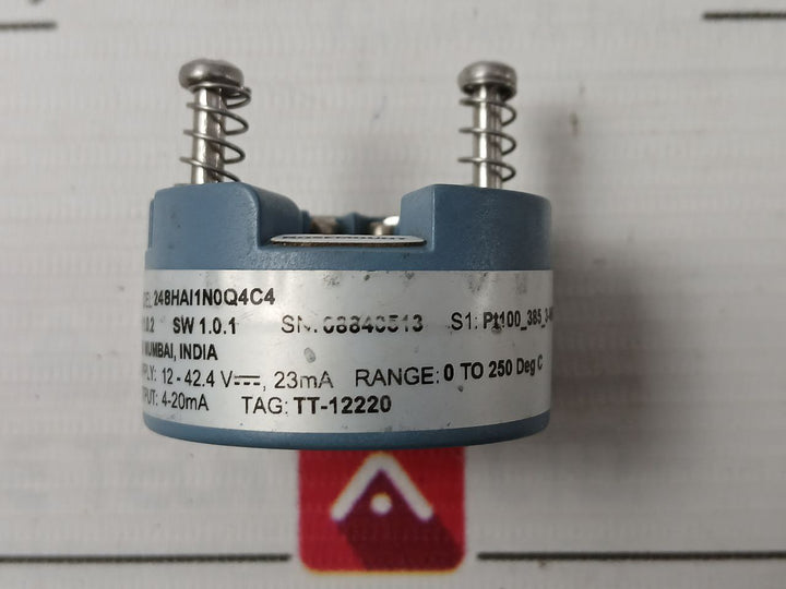 Rosemount 248Hai1N0Q4C4 Temperature Transmitter 00248-7403-0001 Rev: Ab 12-42.4V
