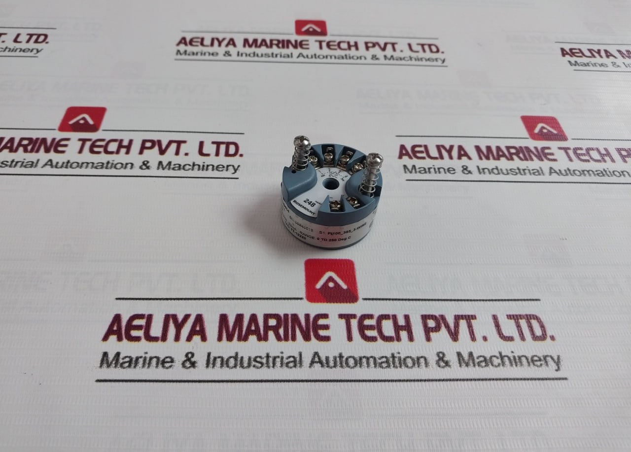 Rosemount 248Hai1N0Q4C4 Temperature Transmitter 00248-7403-0001 Rev: Ab 12-42.4V