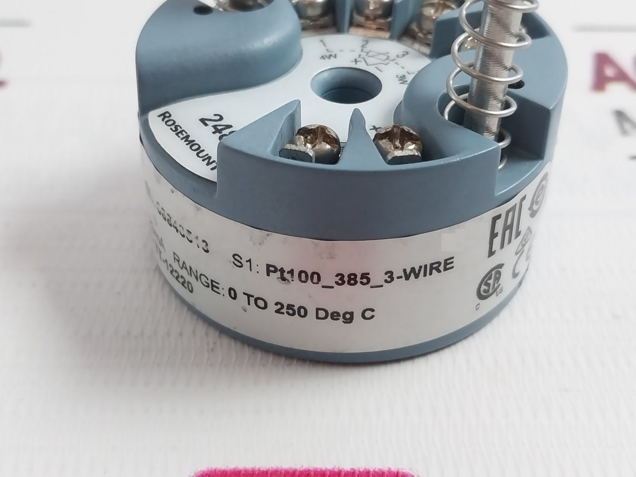 Rosemount 248Hai1N0Q4C4 Temperature Transmitter 00248-7403-0001 Rev: Ab 12-42.4V