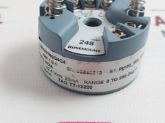 Rosemount 248Hai1N0Q4C4 Temperature Transmitter 00248-7403-0001 Rev: Ab 12-42.4V