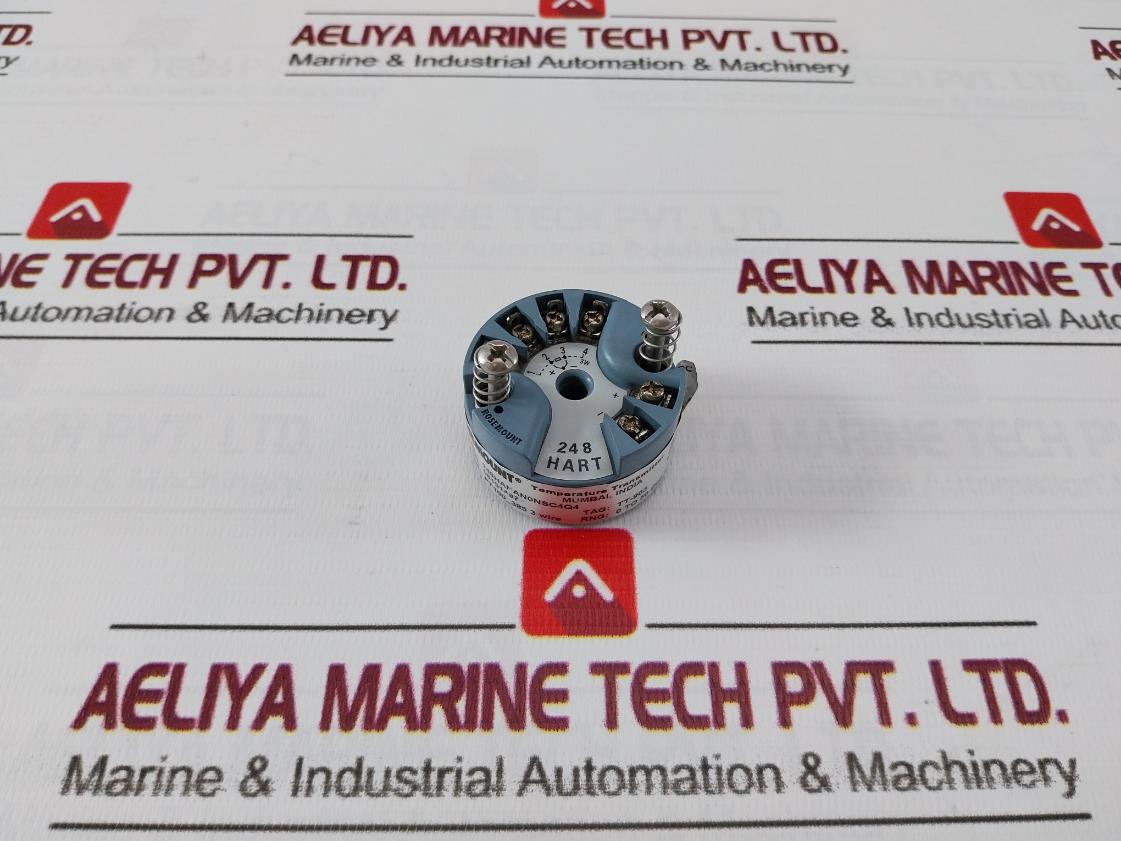 Rosemount 248Hanan0Nsc4Q4 Temperature Transmitter 01111-1401-0002 0 To 50 Deg C