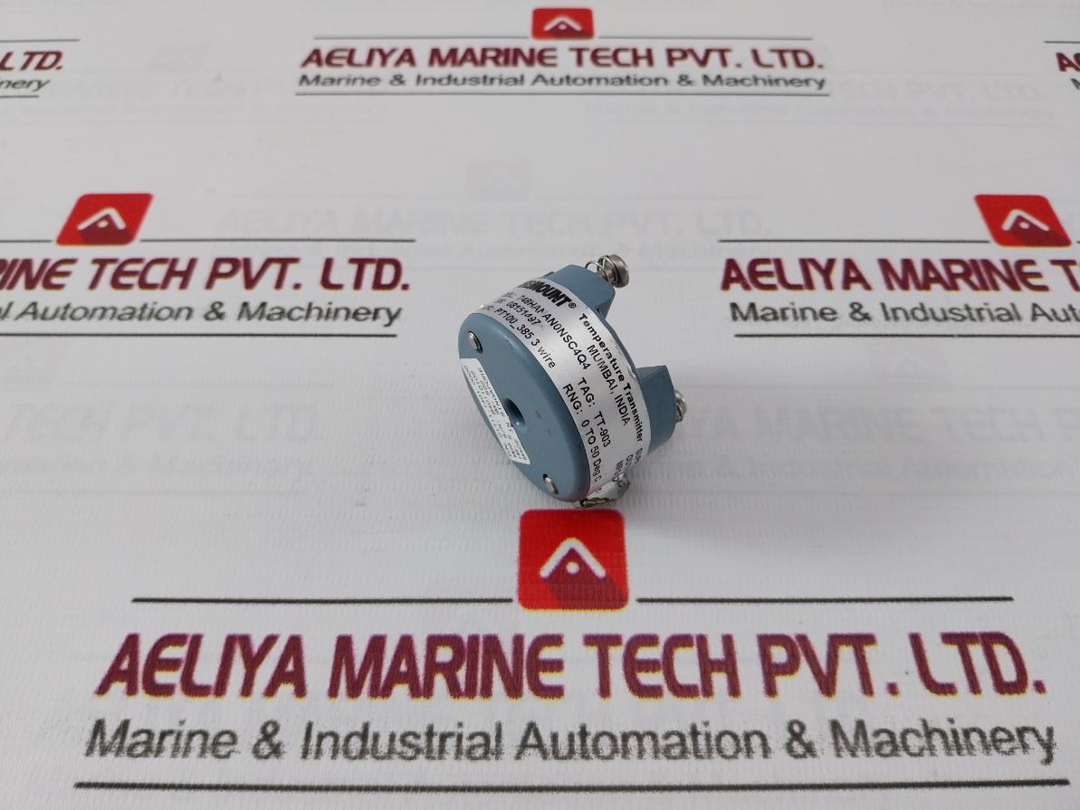 Rosemount 248Hanan0Nsc4Q4 Temperature Transmitter 01111-1401-0002 0 To 50 Deg C