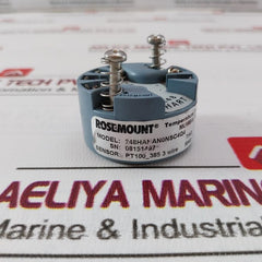 Rosemount 248Hanan0Nsc4Q4 Temperature Transmitter 01111-1401-0002 0 To 50 Deg C