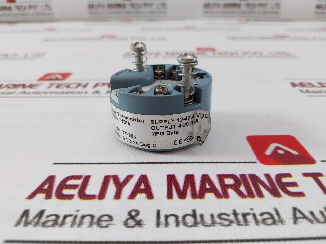 Rosemount 248Hanan0Nsc4Q4 Temperature Transmitter 01111-1401-0002 0 To 50 Deg C